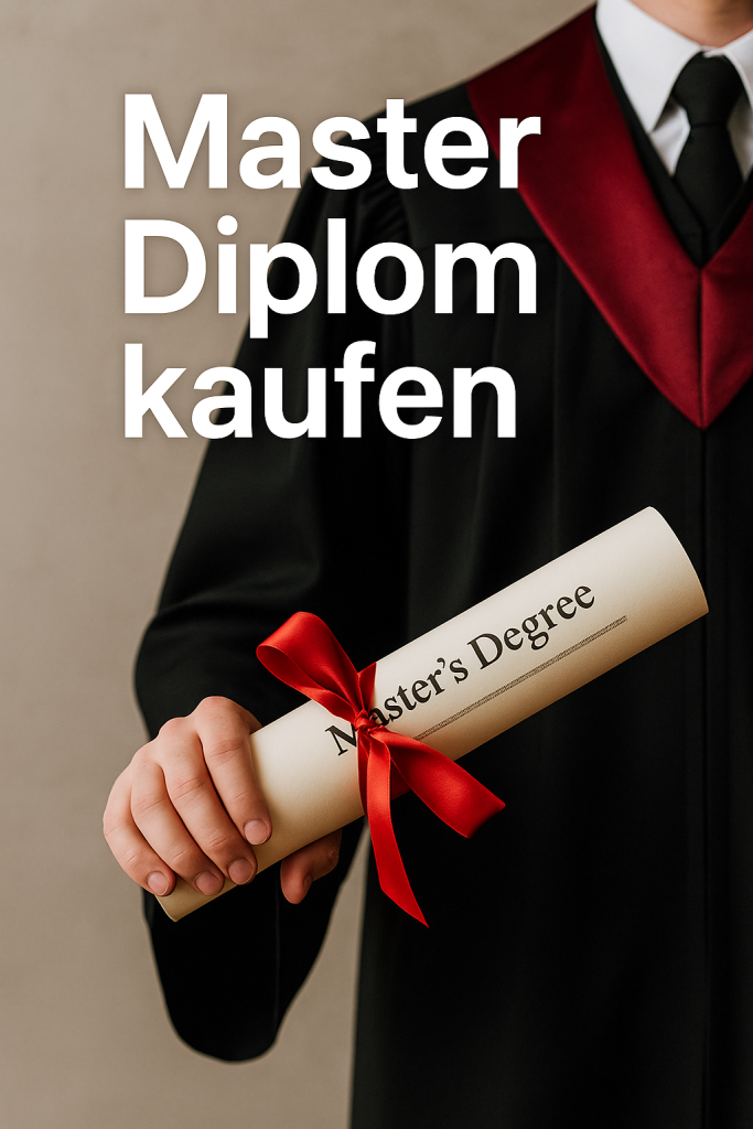 master diplom kaufen